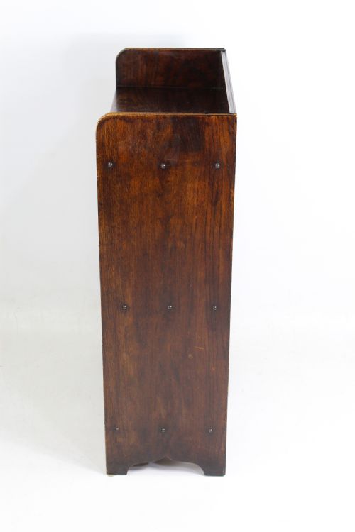fig 1. Small Edwardian Oak Bookcase