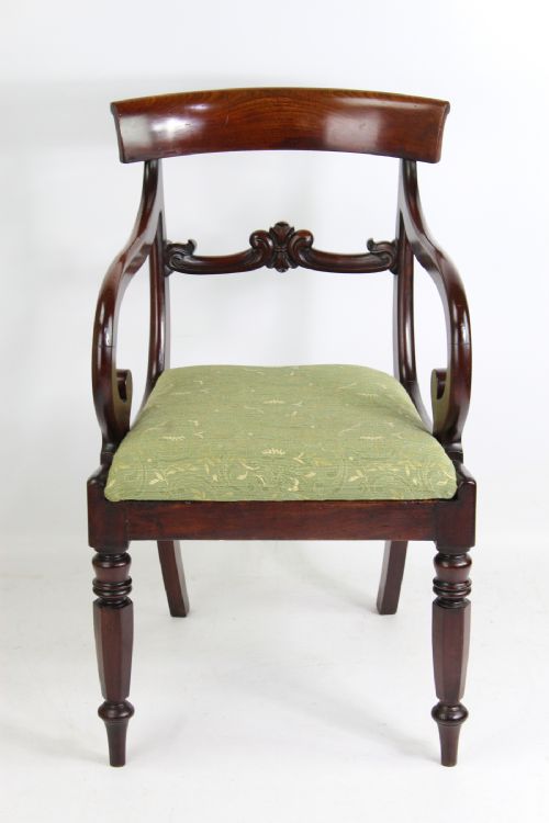 Victorian Mahogany Desk Chair