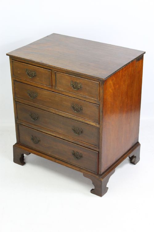 fig 1. Small Mahogany Chest of Drawers