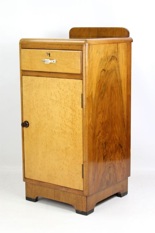 fig 1. Art Deco Bedside Cabinet