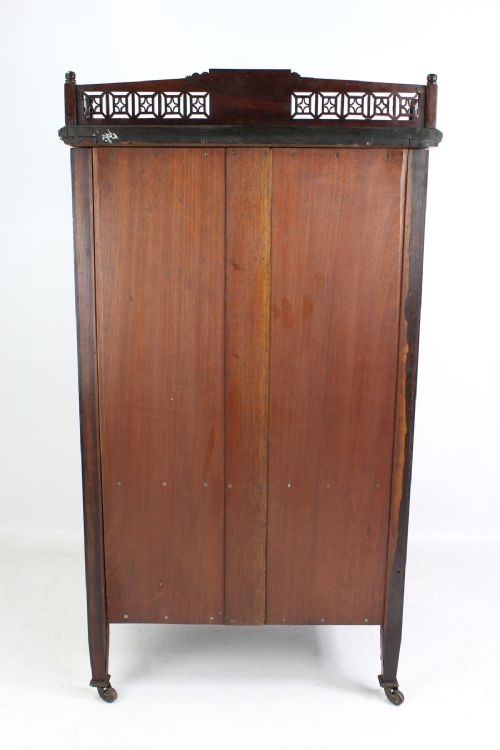 fig 1. Victorian Rosewood Music Cabinet