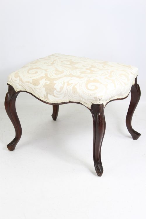 Victorian Mahogany Dressing Stool