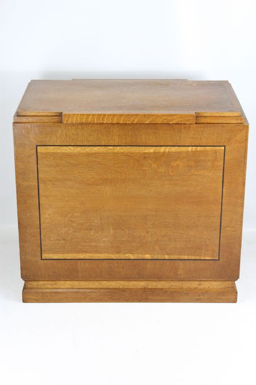 fig 1. Large Art Deco Oak Chest