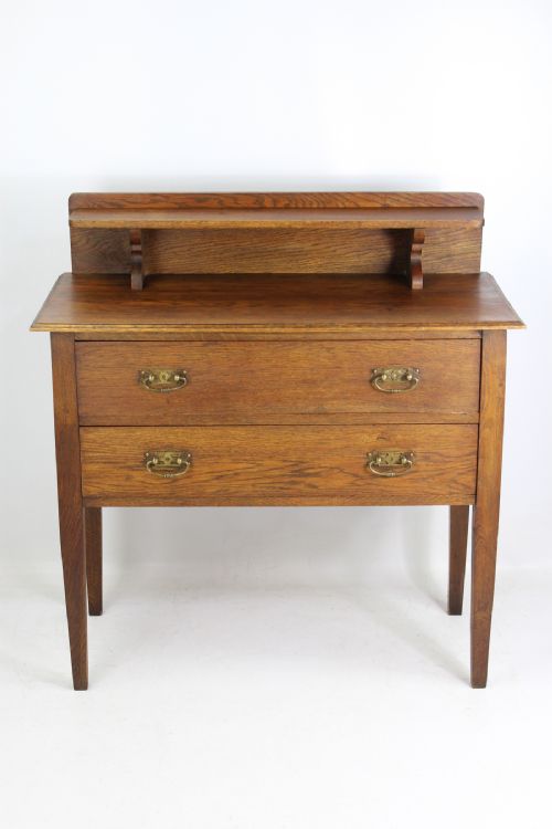 Edwardian Arts & Crafts Oak Chest of Drawers