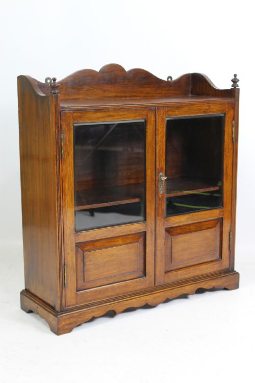 fig 1. Small Edwardian Hanging Cabinet
