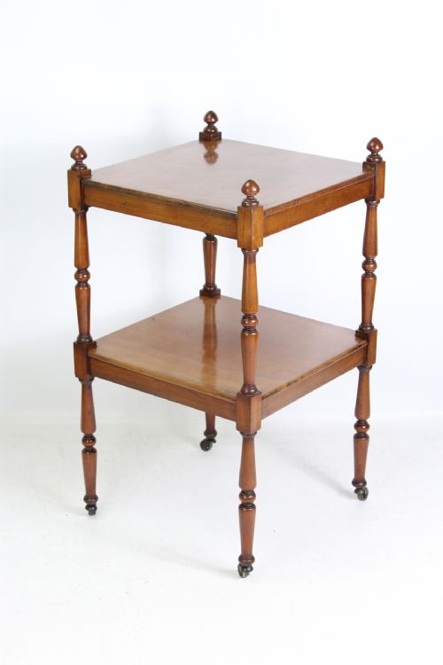 Victorian Mahogany Two Tier Whatnot
