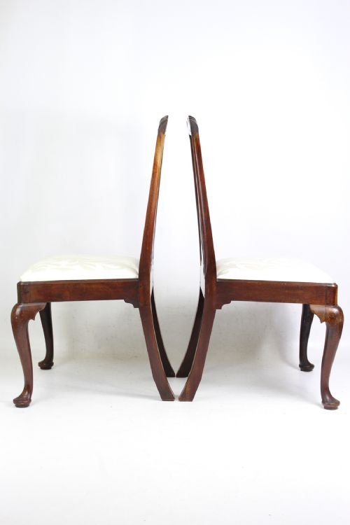 fig 1. Pair of Georgian Mahogany Chairs
