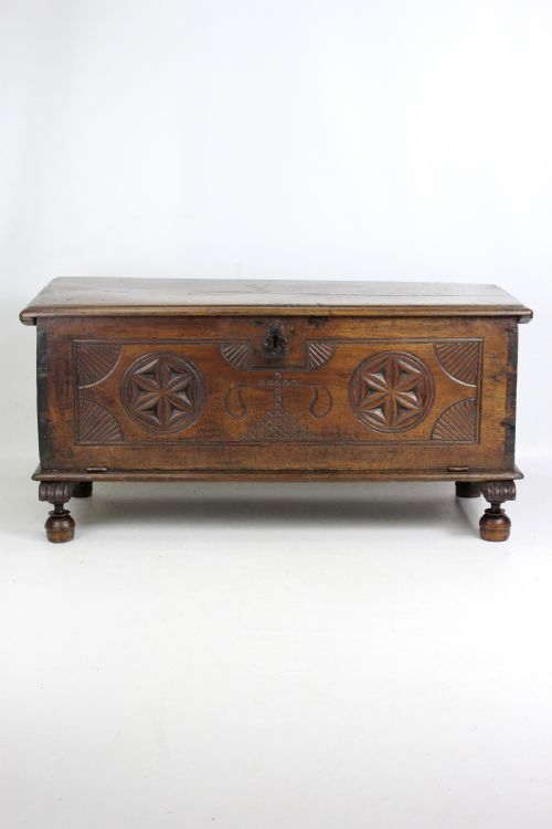 Antique Oak Coffer