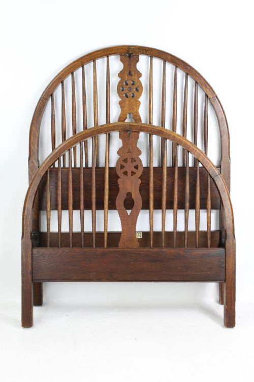 Heals Oak Single Bed