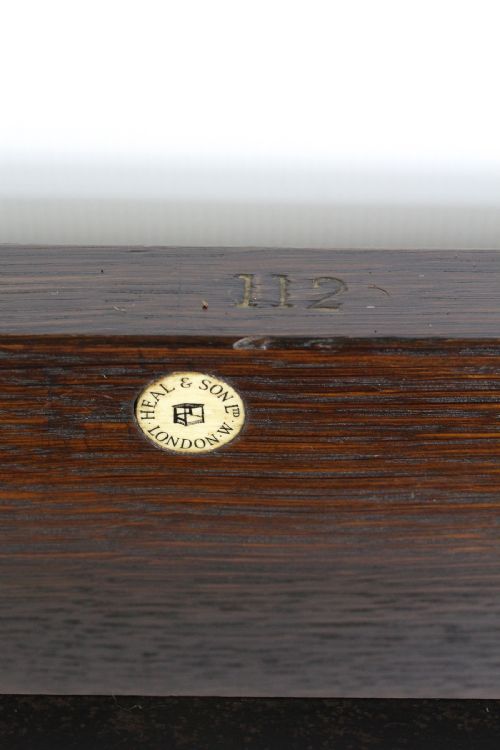 fig 2. Heals Edwardian Mahogany Small Double Bed (4FT)