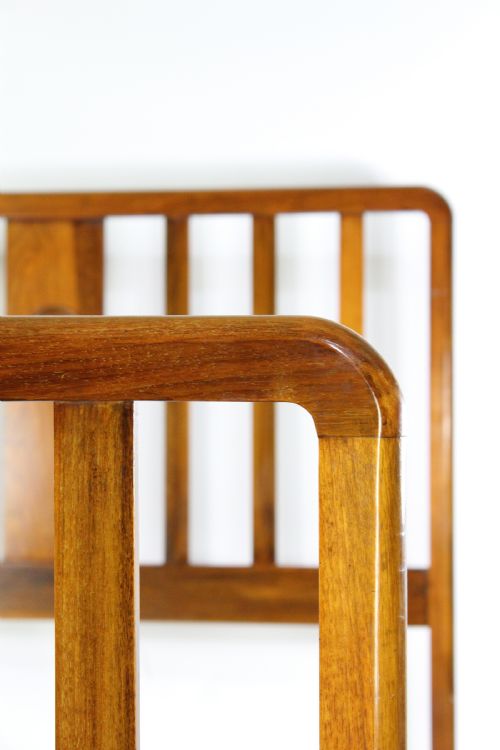 fig 2. Edwardian Walnut Double Bed