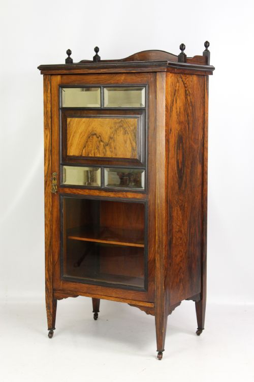 Victorian Rosewood Music Cabinet