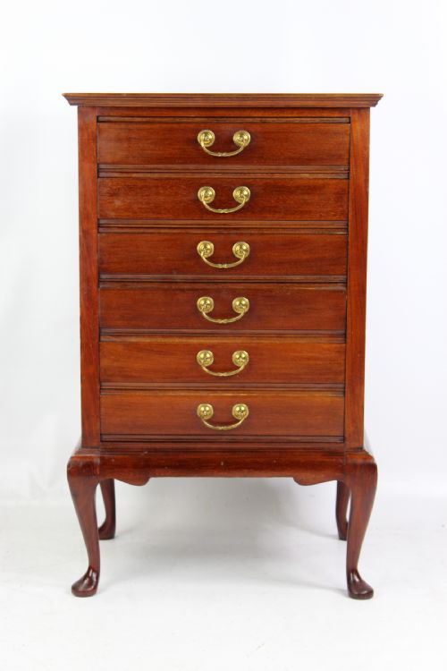 Edwardian Mahogany Music Cabinet