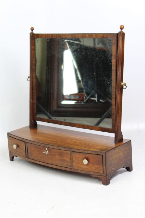 fig 1. Regency Mahogany Dressing Table Mirror