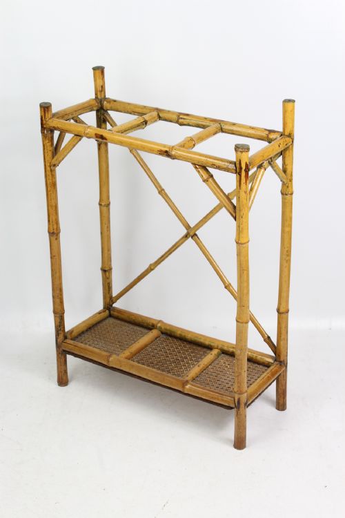 Victorian Bamboo Stick Umbrella Hall Stand