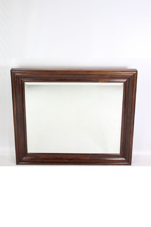 fig 1. Large Victorian Rosewood Wall Mirror or Overmantle (Overmantel)