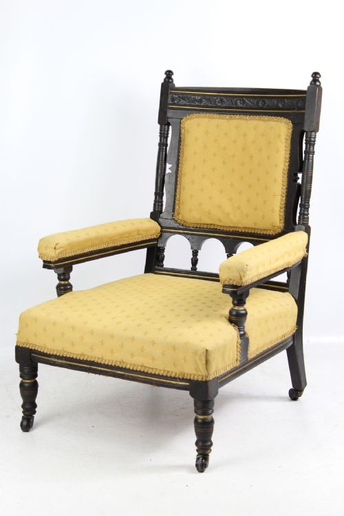 Victorian Aesthetic Movement Armchair Manner of Gillows