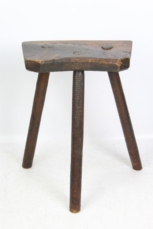 Antique Victorian Sheffield Cutlers Stool