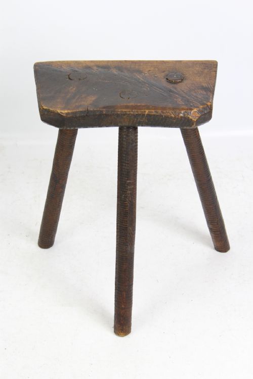 fig 1. Antique Victorian Sheffield Cutlers Stool