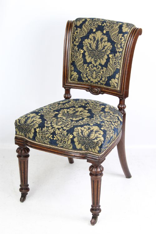 fig 1. Victorian Oak Chair by John Taylor & Sons Edinburgh