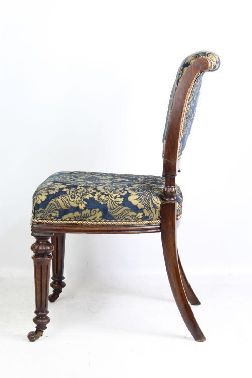 fig 2. Victorian Oak Chair by John Taylor & Sons Edinburgh