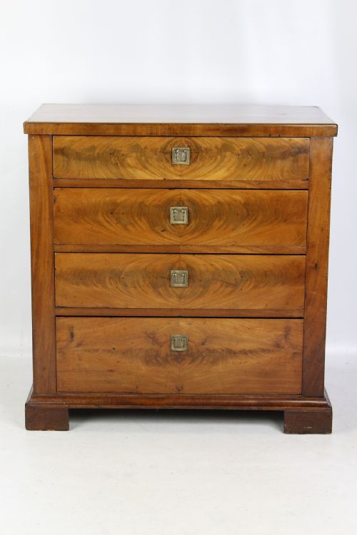 Danish Biedermeier Mahogany Chest of Drawers