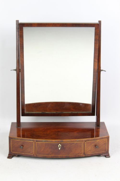 Georgian Mahogany Dressing Table Mirror