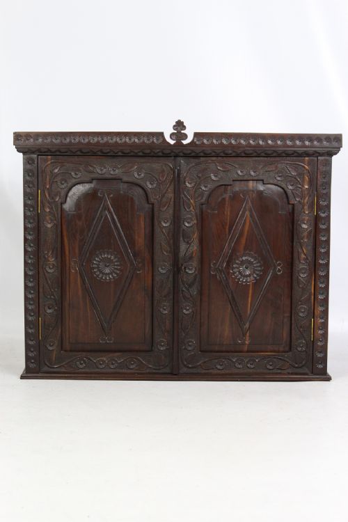 Carved Spice Cupboard
