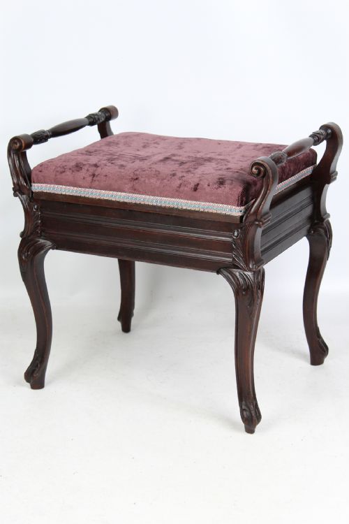 Edwardian Piano Stool
