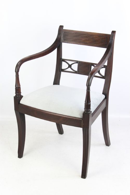 fig 1. Regency Mahogany Desk Chair
