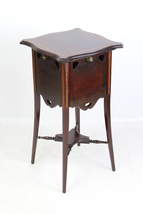 Edwardian Arts & Crafts Mahogany Cabinet