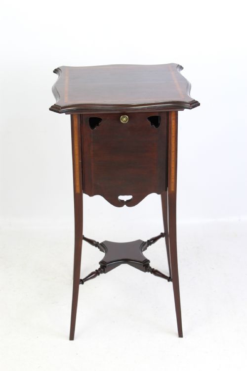 fig 1. Edwardian Arts & Crafts Mahogany Cabinet