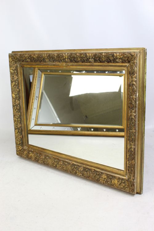 fig 1. Edwardian Gilt Framed Mirror