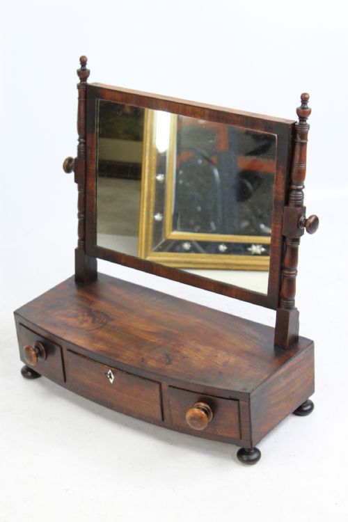 fig 1. Georgian Mahogany Dressing Table Mirror