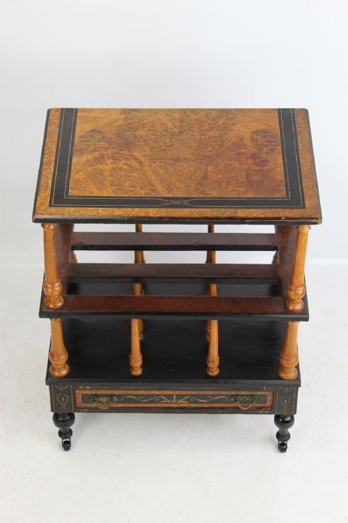 fig 1. Victorian Ebonised Canterbury