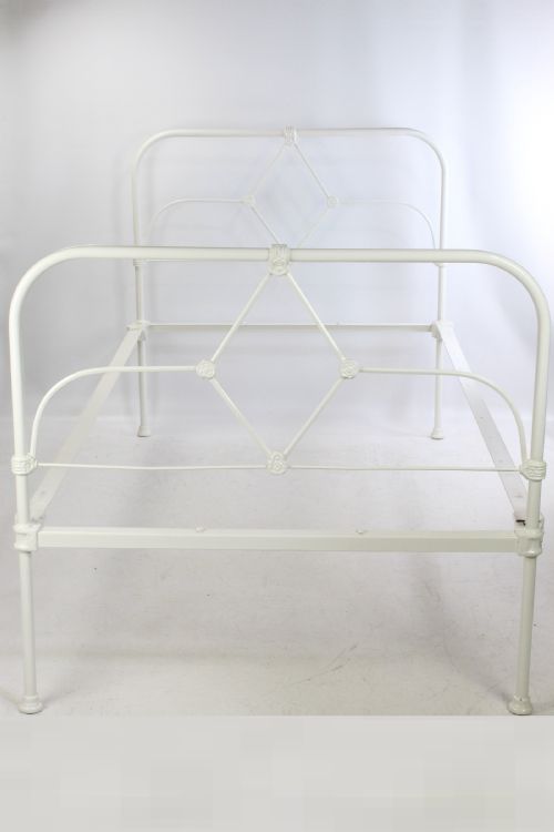 Pair Victorian  Large Single (3ft6) Iron Beds