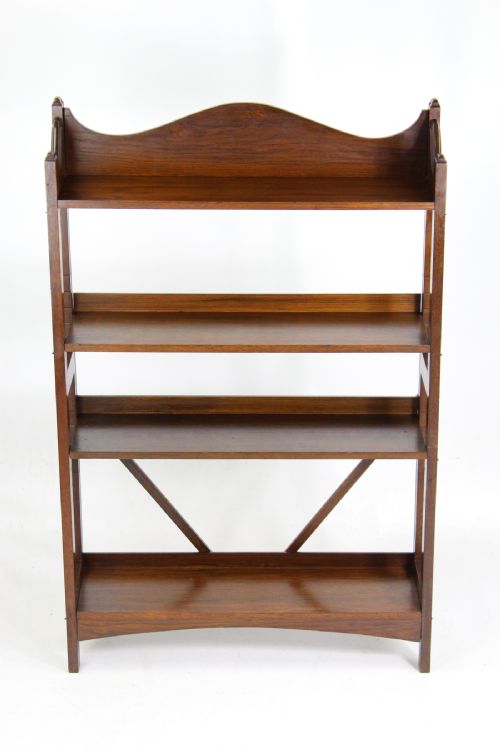 fig 1. Arts & Crafts Oak Open Bookcase Manner of Heals