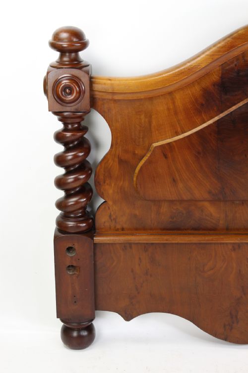 fig 1. Victorian Mahogany Headboard