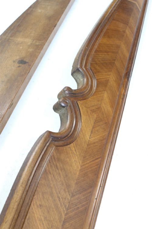 fig 3. Antique French Walnut Double Bed