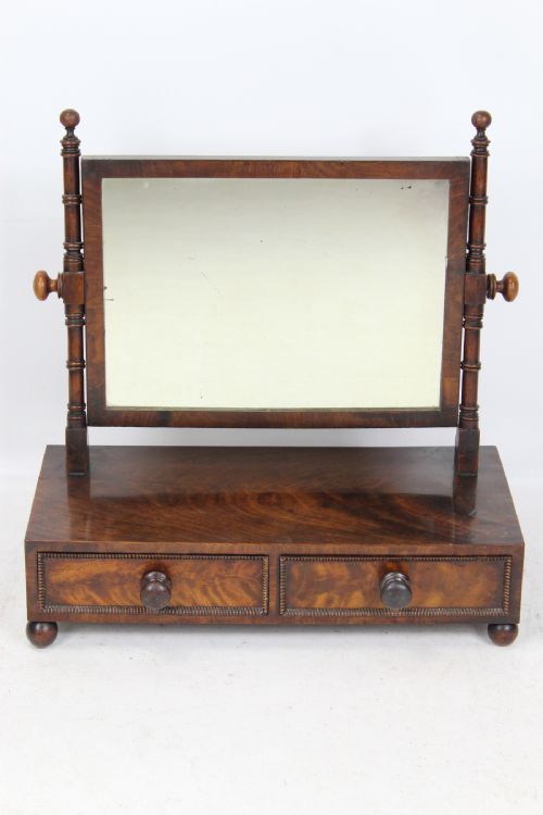 Georgian Mahogany Dressing Table Mirror