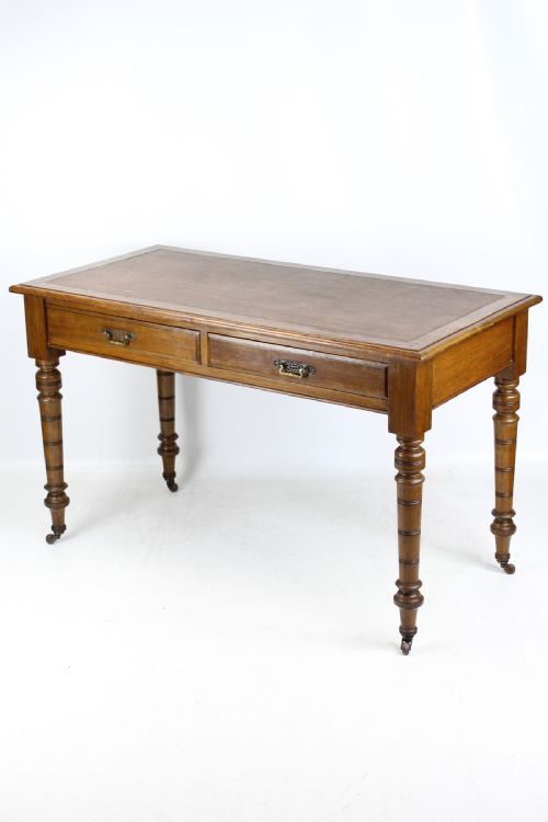 Victorian Oak Writing Desk