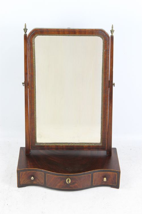 Georgian Mahogany Dressing Table Mirror