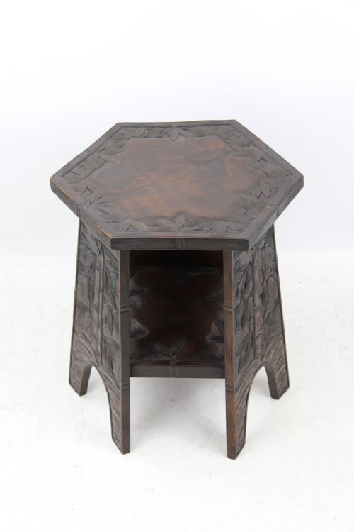 fig 1. Small Anglo-Japanese Arts & Crafts Coffee Table