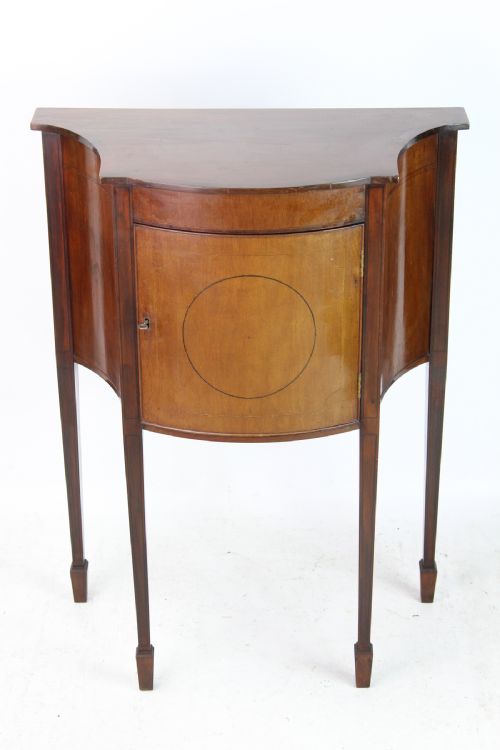 fig 1. Small Edwardian Mahogany & Inlaid side Cabinet