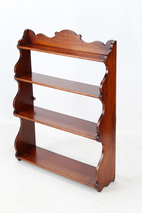 Georgian Mahogany Hanging Shelves