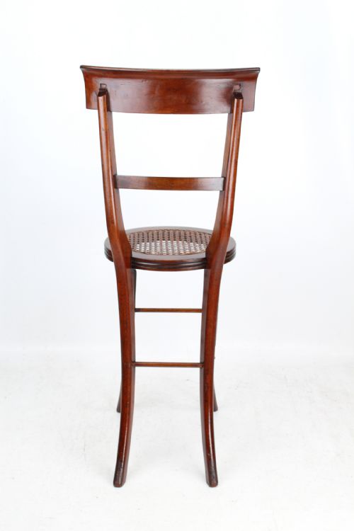 fig 2. Antique Mahogany Childs Correction Chair