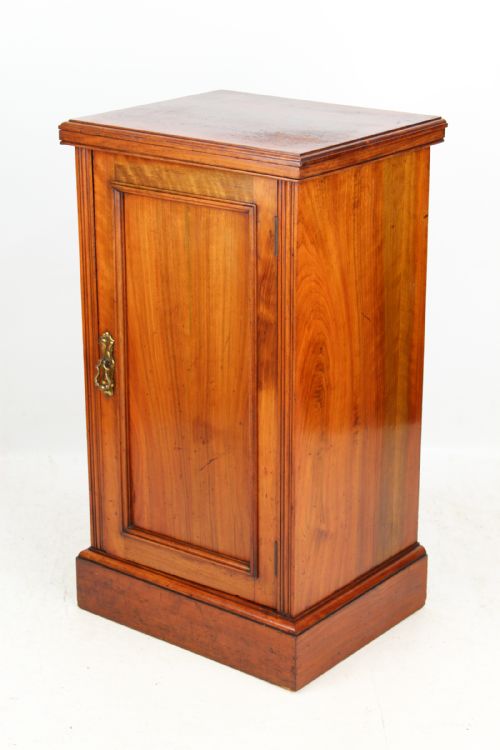 Victorian Walnut Bedside Cabinet