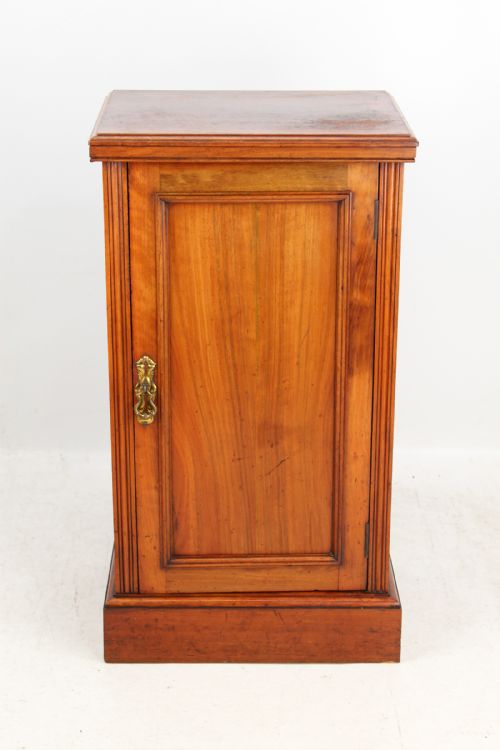 fig 1. Victorian Walnut Bedside Cabinet