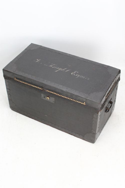Small Regency Campaign Trunk with London Makers Label