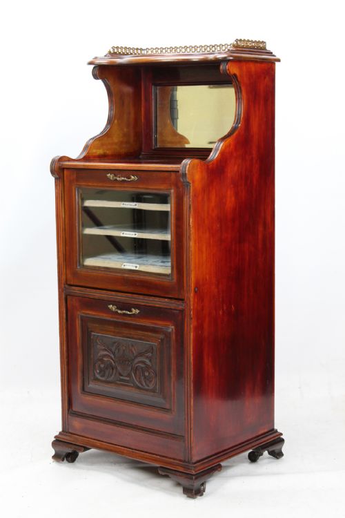 Victorian Mahogany Music Cabinet